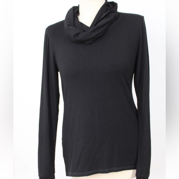 *BLUE* NWT, NUX, Womens, Revive Active LS Turtle Cowl Neck Top, Thumbholes - Picture 2 of 8